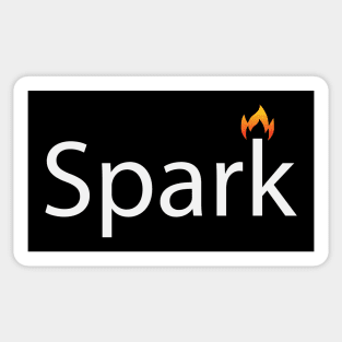 Spark sparking artistic design Sticker